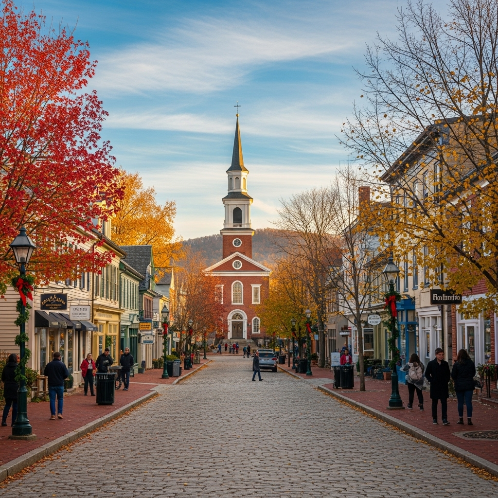 The iconic SteelStacks blast furnaces illuminated against the evening sky in Bethlehem, PA.